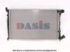 AKS DASIS 160350N Radiator, engine cooling